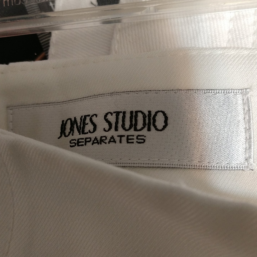 New Jones Studio Ivory Straight Skirt sz 6 - Picture 8 of 8